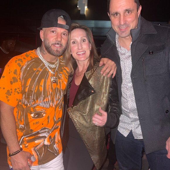 Custom Ghost Label Leather Bomber Jacket - Picture 10 of 10